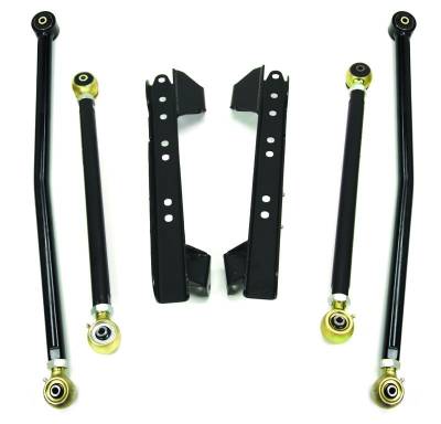 Tera-Flex Suspension - TeraFlex  TJ Unlimited Lower Long FlexArms Kit w/ Brackets