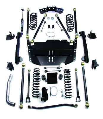 Tera-Flex Suspension - TeraFlex  TJ 4" Pro LCG Long FlexArm Lift Kit