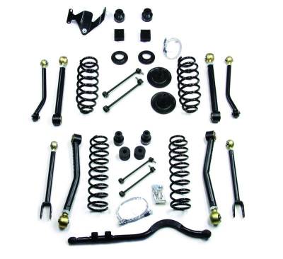 Tera-Flex Suspension - TeraFlex  JK 4 Door 4" Lift Kit w/ 8 FlexArms