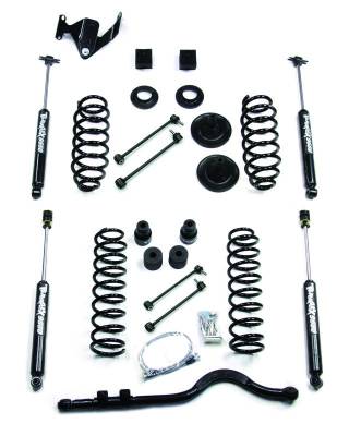 Tera-Flex Suspension - TeraFlex  JK 4 Door 3" Lift Kit w/ 9550 Shocks & Trackbar