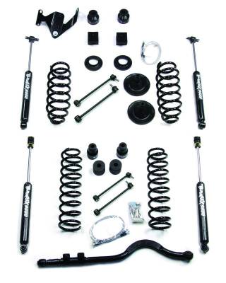 Tera-Flex Suspension - TeraFlex  JK 4 Door 4" Lift Kit w/ 9550 Shocks & Trackbar