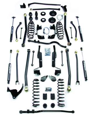 Tera-Flex Suspension - TeraFlex  JK 4 Door 6"  Elite LCG Long FlexArm Lift Kit w/ 9550 Shocks