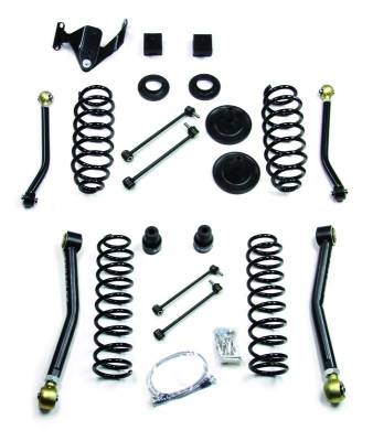 Tera-Flex Suspension - TeraFlex JK 4 Door 3" Lift Kit w/ 4 FlexArms