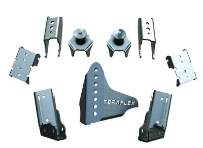 Tera-Flex Suspension - TeraFlex  JK Rear CRD60 Axle Bracket Kit