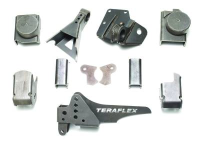 Tera-Flex Suspension - TeraFlex  JK Front Axle Bracket Kit