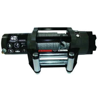 Bulldog Winch - 6000lb Powersports Winch, wire rope