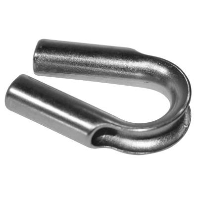 Bulldog Winch - Tube Thimble, Stainless for Synthetic Rope 8mm