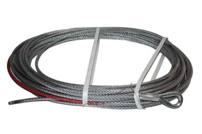 Bulldog Winch - Wire Rope, 10013, 8.3mm x 100ft