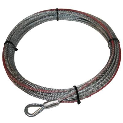 Bulldog Winch - Wire Rope for 15022 6k 6.4mmx55'