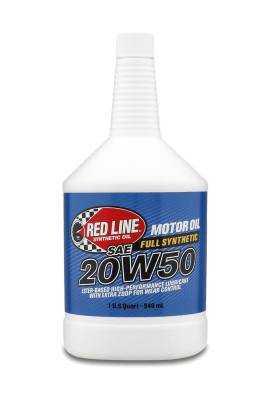 Red Line Oil - Red Line Synthetic Motor Oil - 20W50