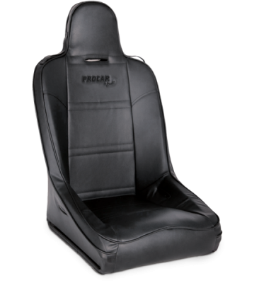 Pro Car Seats by Scat - ProCar Terrain Suspension Seat - Black Vinyl