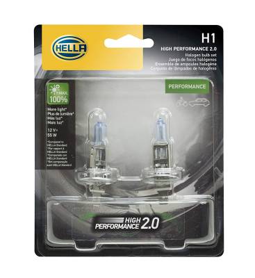 Hella - Hella 2.0 - H1 Extreme White Bulb - 55 Watt Pair  - H12.0TB