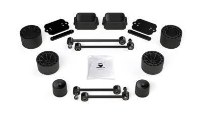 Tera-Flex Suspension - TeraFlex  JLU 4-Door Rubicon: 2.5” Performance Spacer Lift Kit - No Shocks or Shock Extensions