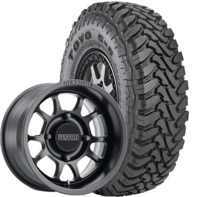 Toyo Tire - 32x9.50R15 Toyo MT SS UTV on 15x7 Method 409 Black