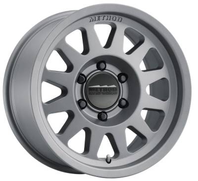 Method Racing Wheels - 16x8 Method MR704 Bead Grip - 6x5.5  4.5"BS - TITANIUM