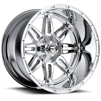 Fuel Wheel - 20 x 12  FUEL 1PC HOSTAGE CHROME PLATED - 6X135/5.5 - 4.73 BS