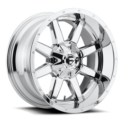 Fuel Wheel - 17 x 10  FUEL 1PC MAVERICK CHROME PLATED - 6X135/5.5 - 4.56 BS