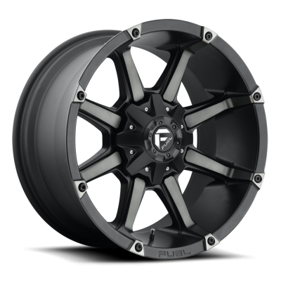 Fuel Wheel - 18 x 9  FUEL 1PC COUPLER MATTE BLACK DOUBLE DARK TINT - 8X170 - 5.04 BS