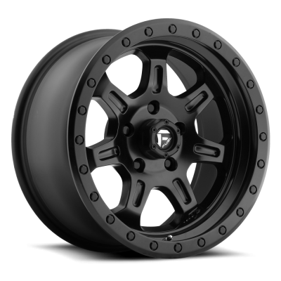 Fuel Wheel - 17 x 8.5  FUEL 1PC JM2 MATTE BLACK - 5X5.0 - 4.51 BS