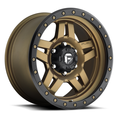 Fuel Wheel - 17 x 8.5  FUEL 1PC ANZA MATTE BRONZE BLACK BEAD RING - 5X5.0 - 4.51 BS