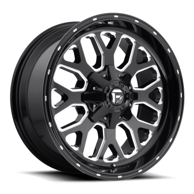 Fuel Wheel - 18 x 9  FUEL 1PC TITAN GLOSS BLACK MILLED - 6X120 - 5.28 BS