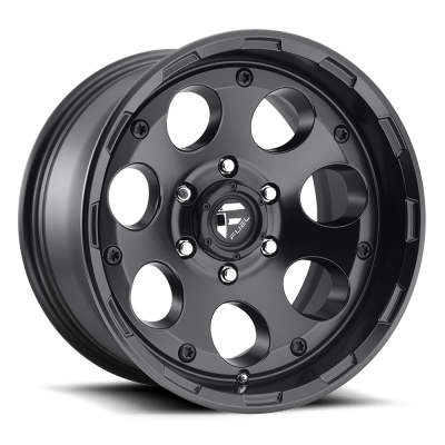 Fuel Wheel - 17 x 9  FUEL 1PC ENDURO MATTE BLACK - 5X5.0 - 4.53 BS