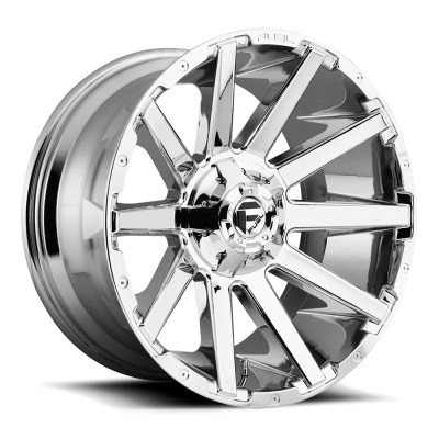 Fuel Wheel - 18 x 9  FUEL 1PC CONTRA CHROME PLATED - 6X135/5.5 - 4.53 BS