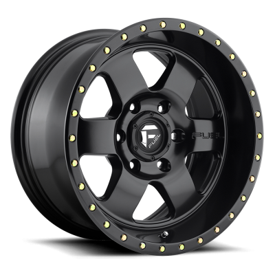 Fuel Wheel - 17 x 9  FUEL 1PC PODIUM MATTE BLACK - 5X5.0 - 4.53 BS