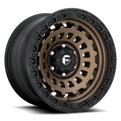 Fuel Wheel - 18 x 9  FUEL 1PC ZEPHYR MATTE BRONZE BLACK BEAD RING - 8X170 - 4.53 BS