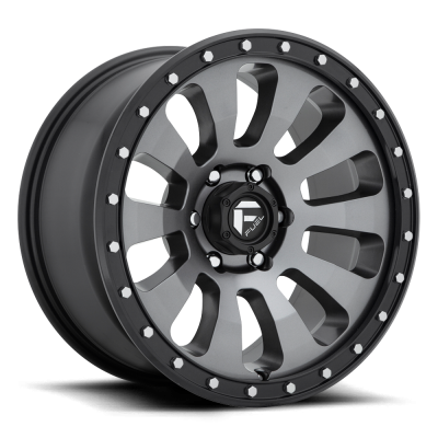 Fuel Wheel - 17 x 9  FUEL 1PC TACTIC MATTE GUN METAL BLACK BEAD RING - 5X5.0 - 4.53 BS