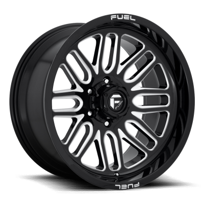 Fuel Wheel - 20 x 10  FUEL 1PC IGNITE GLOSS BLACK MILLED - 8X170 - 4.79 BS