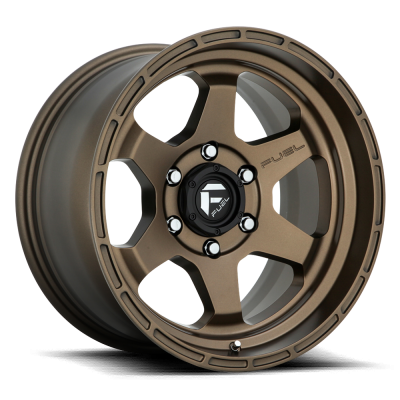 Fuel Wheel - 17 x 10  FUEL 1PC SHOK MATTE BRONZE - 5X5.0 - 4.79 BS