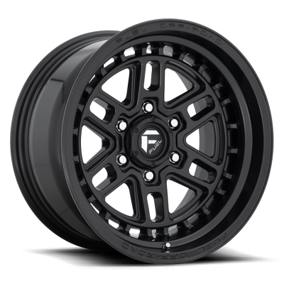 Fuel Wheel - 17 x 9  FUEL 1PC NITRO MATTE BLACK - 5X5.0 - 4.53 BS