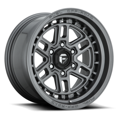 Fuel Wheel - 17 x 9  FUEL 1PC NITRO MATTE GUN METAL - 5X5.0 - 4.53 BS