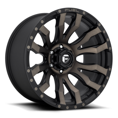 Fuel Wheel - 16 x 8  FUEL 1PC BLITZ MATTE BLACK DOUBLE DARK TINT - 6X5.5 - 4.54 BS