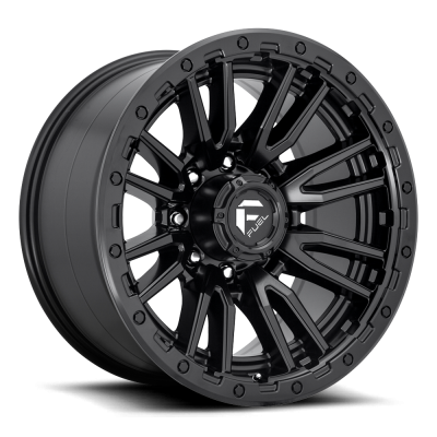 Fuel Wheel - 20 x 10  FUEL 1PC REBEL MATTE BLACK - 8X170 - 4.79 BS