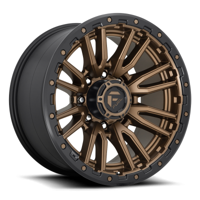 Fuel Wheel - 20 x 9  FUEL 1PC REBEL MATTE BRONZE BLACK BEAD RING - 8X170 - 5.04 BS