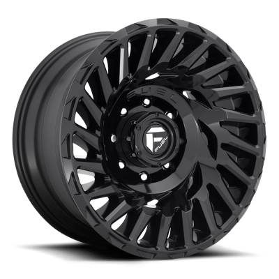 Fuel Wheel - 20 x 10  FUEL 1PC CYCLONE GLOSS BLACK - 5X5.0 - 4.79 BS