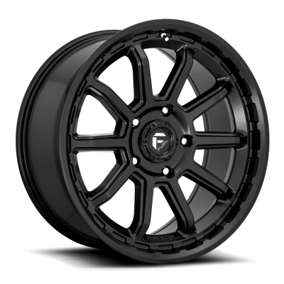 Fuel Wheel - 17 x 9  FUEL 1PC TORQUE MATTE BLACK - 5X5.0 - 4.53 BS