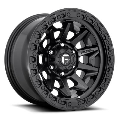 Fuel Wheel - 18 x 9  FUEL 1PC COVERT MATTE BLACK - 5X5.5 - 5.04 BS