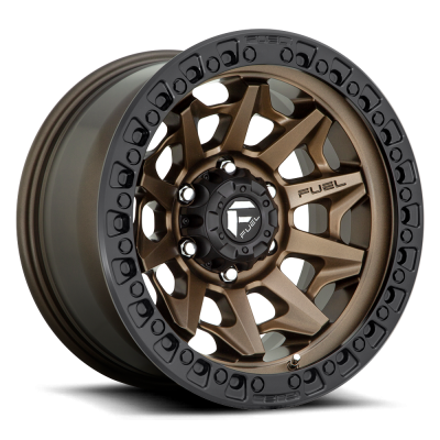 Fuel Wheel - 17 x 9  FUEL 1PC COVERT MATTE BRONZE BLACK BEAD RING - 8X170 - 5.04 BS