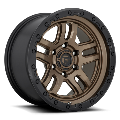 Fuel Wheel - 18 x 9  FUEL 1PC AMMO MATTE BRONZE BLACK BEAD RING - 6X5.5 - 4.53 BS