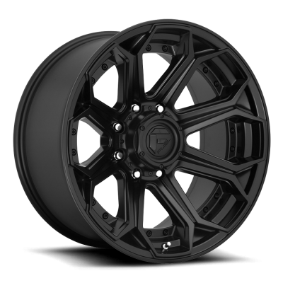 Fuel Wheel - 18 x 9  FUEL 1PC SIEGE PLATINUM MATTE BLACK - 8X170 - 4.53 BS