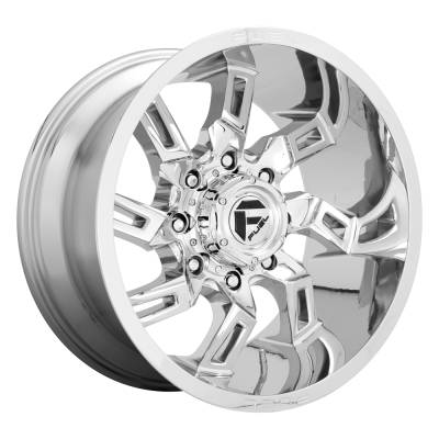 Fuel Wheel - 20 x 9  FUEL 1PC LOCKDOWN CHROME - 5X5.5 - 5.04 BS