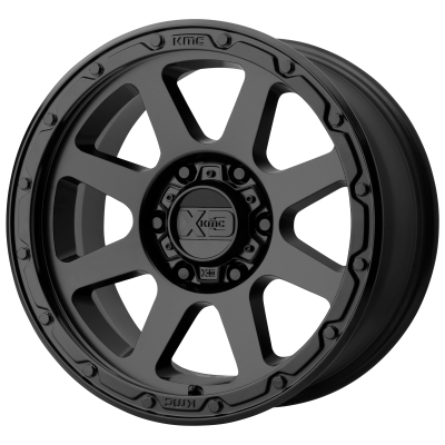 XD SERIES WHEELS - 17 x 8.5 XD  ADDICT 2 MATTE BLACK - 6X135 - 4.75" BS