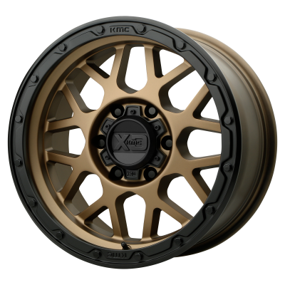 XD SERIES WHEELS - 20 x 9 XD  GRENADE OR MATTE BRONZE W/ MATTE BLACK LIP - 5X5.0 - 5.71" BS