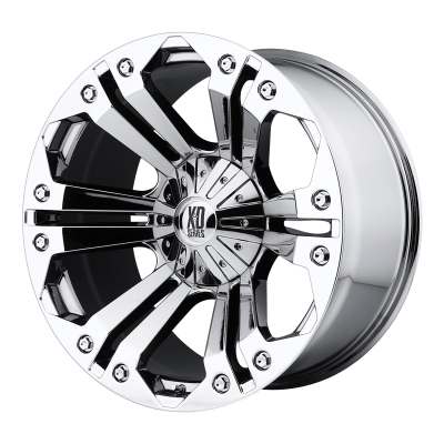 XD SERIES WHEELS - 18 x 9 XD  MONSTER CHROME - 6X135/5.5 - 4.53" BS