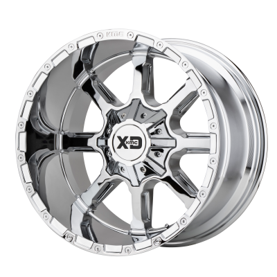 XD SERIES WHEELS - 20 x 10 XD  MAMMOTH CHROME - BLANK - 4.79" BS