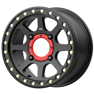 XD SERIES WHEELS - 14 x 10 XD ATV ADDICT 2 BEADLOCK SATIN BLACK - 4X156 - 5.5" BS