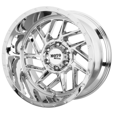 MOTO METAL - 20 x 10 MM BREAKOUT CHROME - 5X5.5